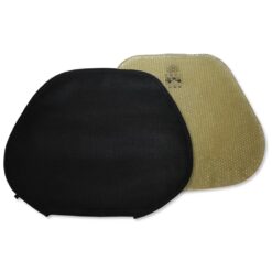 SMALL Pebble Polymer Butt Buffer (11x11) in Black, Red, Blue and Silver
