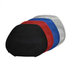 LARGE 18"x14" Air Flow in Black, Red, Blue and Silver